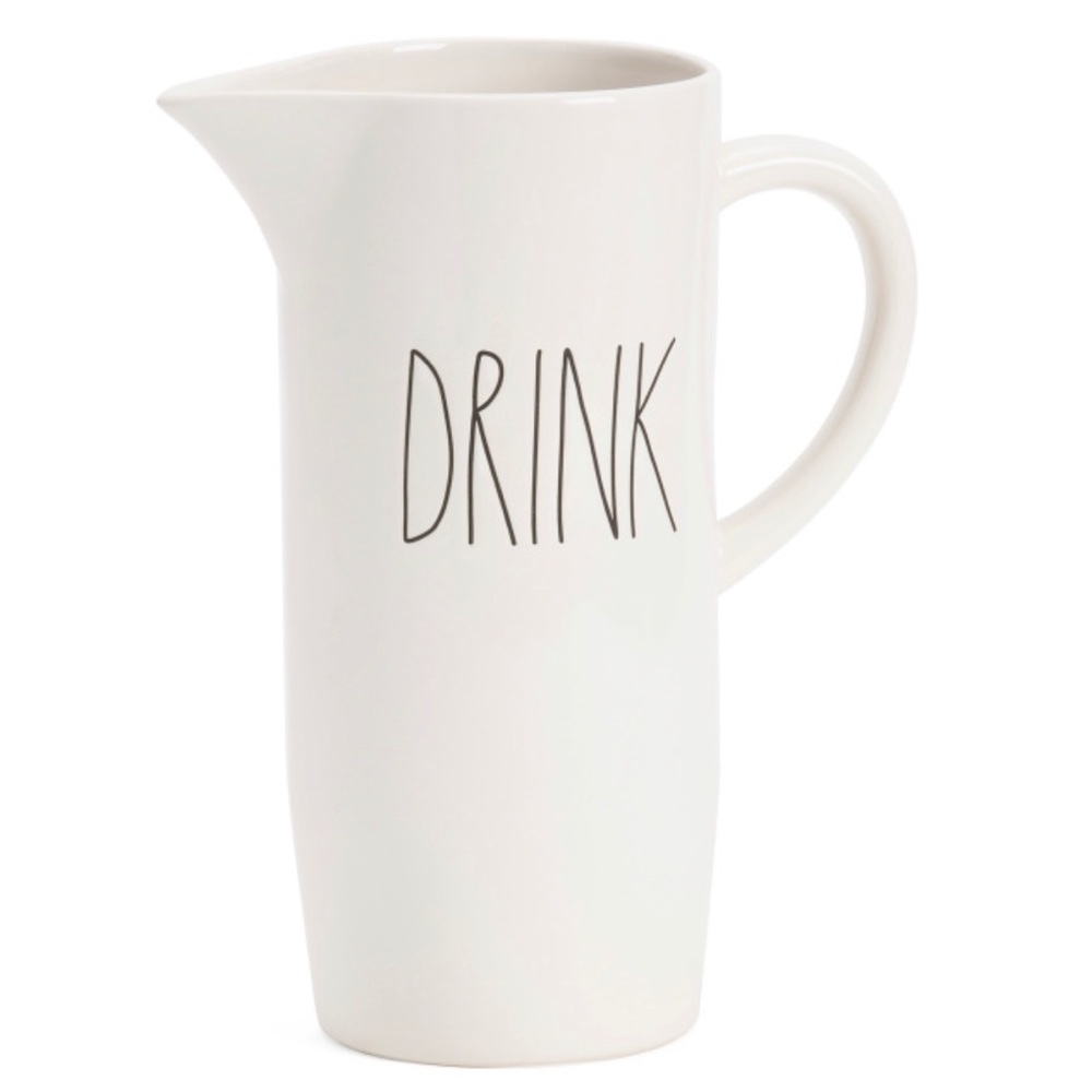 Rae Dunn DRINK Pitcher